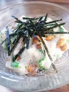 お酢でさっぱり!オクラ納豆-レシピのメイン写真