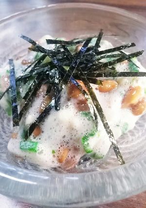 お酢でさっぱり！オクラ納豆-レシピのメイン写真