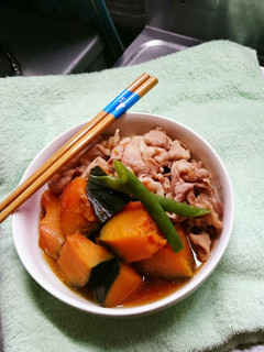 肉かぼちゃ-レシピのメイン写真