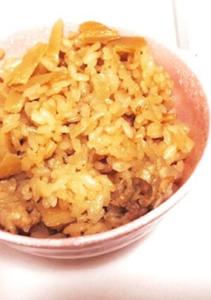 豚肉で！炊き込みごはん-レシピのメイン写真