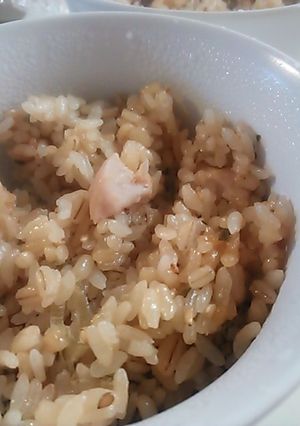 九条ネギと鶏肉の炊き込みご飯-レシピのメイン写真