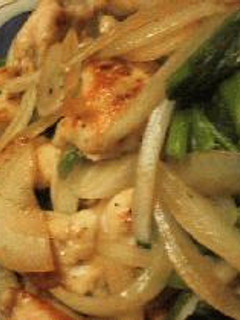 ☆ほうれん草と鶏胸肉の塩炒め☆-レシピのメイン写真