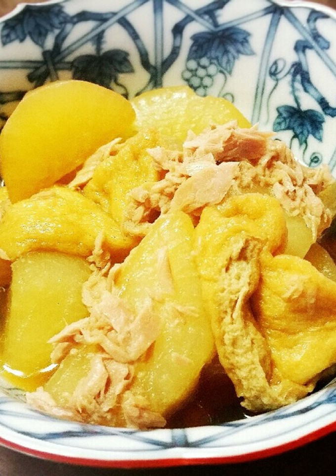 圧力鍋で簡単！大根とツナの煮物！-レシピのメイン写真
