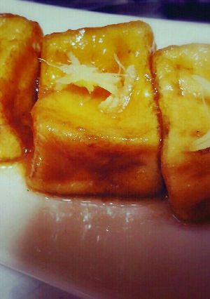 高野豆腐の揚げ出し風♪-レシピのメイン写真