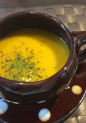 栄養たっぷりかぼちゃのスープ-レシピのメイン写真