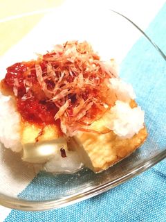 厚揚げの梅みぞれのせ-レシピのメイン写真