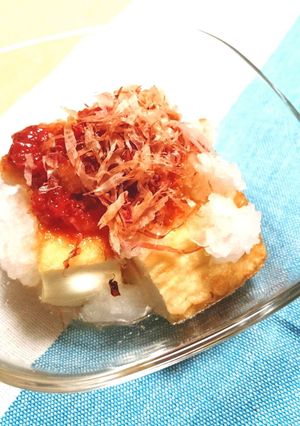 厚揚げの梅みぞれのせ-レシピのメイン写真
