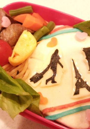 夏休み旅行前のワクワク弁当-レシピのメイン写真