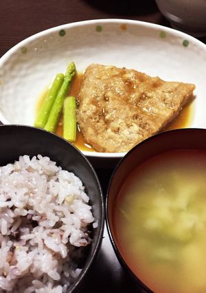 豆腐ハンバーグ♡やわ照り-レシピのメイン写真