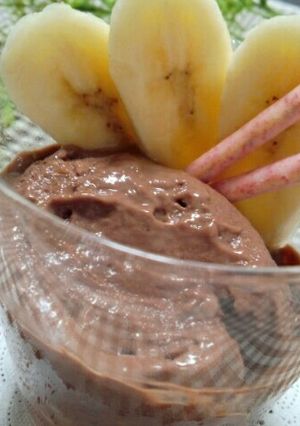 豆腐とバナナでヘルシーチョコアイス-レシピのメイン写真