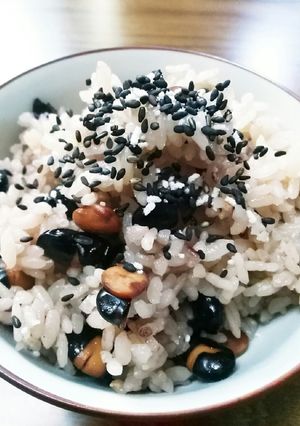 厚沢部の黒豆ご飯-レシピのメイン写真
