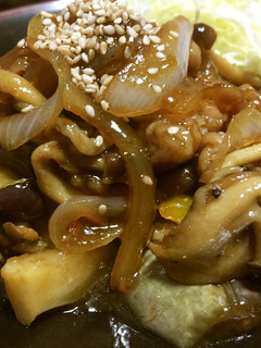 キノコと野菜の生姜焼き-レシピのメイン写真