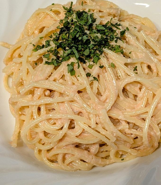 たらこパスタ by リンゴ 【クックパッド】 簡単おいしいみんなのレシピ