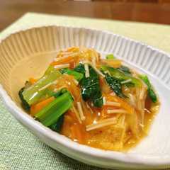 รูปของ 厚揚げの野菜あんかけ