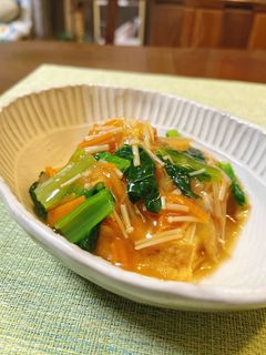 厚揚げの野菜あんかけ-レシピのメイン写真