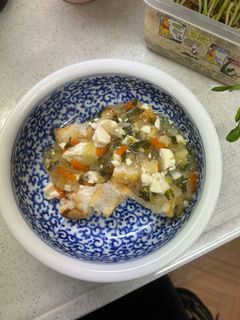 姉のリメイク・あんかけ揚げ餅-レシピのメイン写真