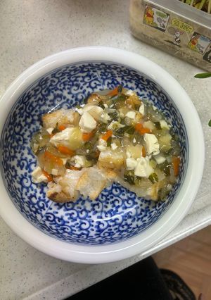 姉のリメイク・あんかけ揚げ餅-レシピのメイン写真