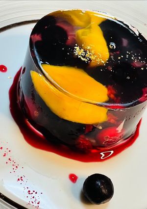 赤ワインのゼリー-レシピのメイン写真