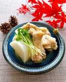 鶏手羽元と大根の簡単白だし煮