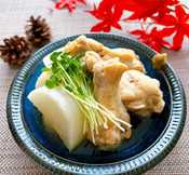 鶏手羽元と大根の簡単白だし煮