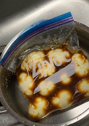 たまご！半熟ゆで卵で味玉トロトロおつまみ-レシピのメイン写真