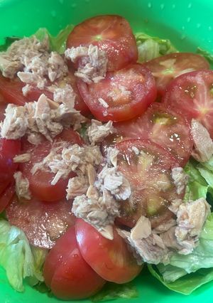 醤油ドレッシングのサッパリツナサラダ-レシピのメイン写真