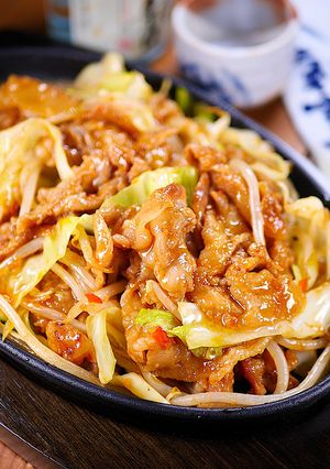 豚バラもやしの☆にんにく辛味噌炒め🤩🍚-レシピのメイン写真