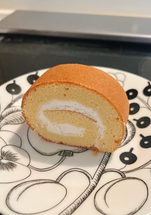 米粉のおやつ🐾ふわもちロールケーキ-レシピのメイン写真