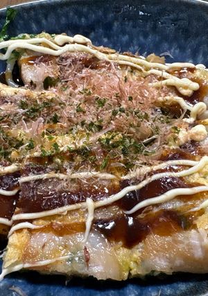 豆苗ともやしのお好み焼き-レシピのメイン写真