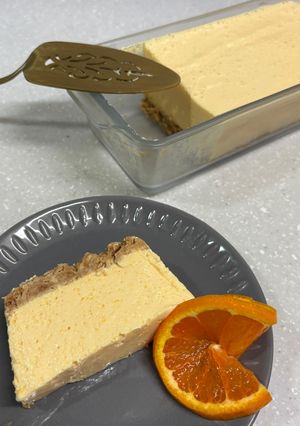 柑橘レアチーズケーキ-レシピのメイン写真