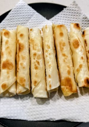 揚げずにパリッパリのチーズおつまみ-レシピのメイン写真
