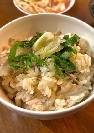 秋の味覚！舞茸としめじの炊き込みご飯-レシピのメイン写真
