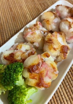 はんぺんとちくわのふわふわ焼き-レシピのメイン写真