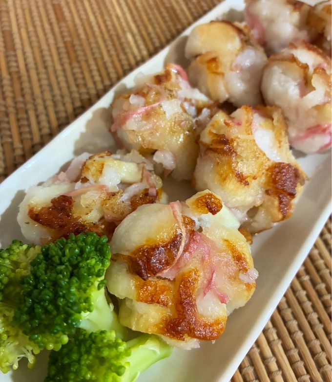 はんぺんとちくわのふわふわ焼き-レシピのメイン写真