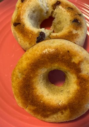 簡単　米粉の混ぜて焼くだけ　焼きドーナツ-レシピのメイン写真