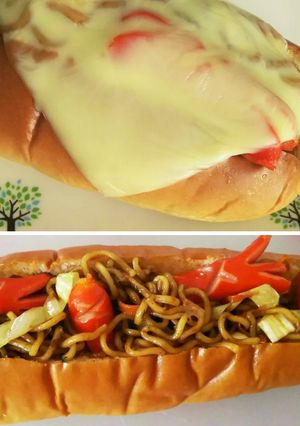 大人も子供も喜ぶ♪懐かしの味焼きそばパン-レシピのメイン写真