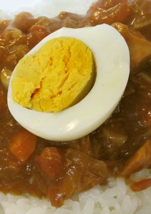缶詰で簡単！ツナ&トマトカレー-レシピのメイン写真