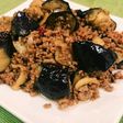 簡単⭐茄子と挽き肉のニンニク醤油炒め