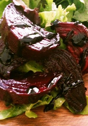 ロースト風ビーツバルサミコ（レンジ使用）-レシピのメイン写真