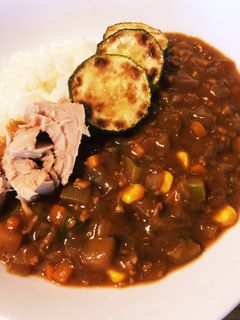 シーチキンゴロっと夏野菜カレー-レシピのメイン写真