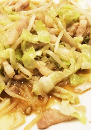 二郎系ラーメン風野菜炒め-レシピのメイン写真