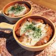 お腹にたまるオニオングラタンスープ