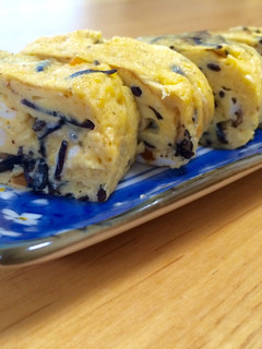 お弁当に☆ヒジキ煮リメイク卵焼き☆-レシピのメイン写真