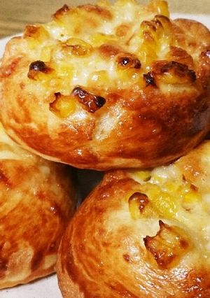 マヨコーンぱん-レシピのメイン写真
