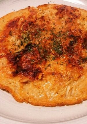 ピザ風おこタコ焼き-レシピのメイン写真