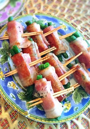 冷凍可!お弁当に★いんげんのベーコン巻き-レシピのメイン写真