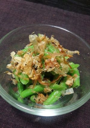 いんげんの梅鰹和え-レシピのメイン写真