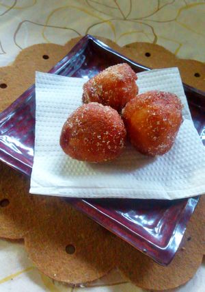 ホットケーキミックスでふわふわドーナツ☆-レシピのメイン写真