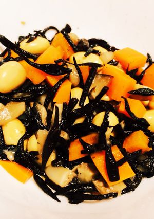 離乳食中期~ひじきの煮物-レシピのメイン写真