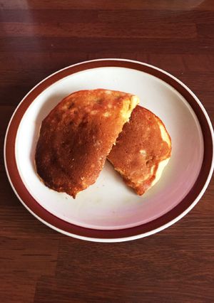 ふんわりバナナパンケーキ-レシピのメイン写真
